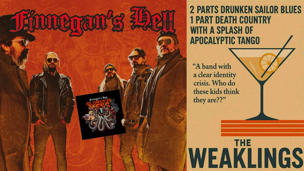 Finnegan’s Hell releaseparty + The Weaklings