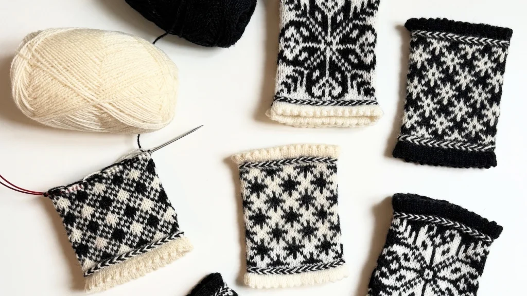 Sticka färg och struktur – inspirationskväll