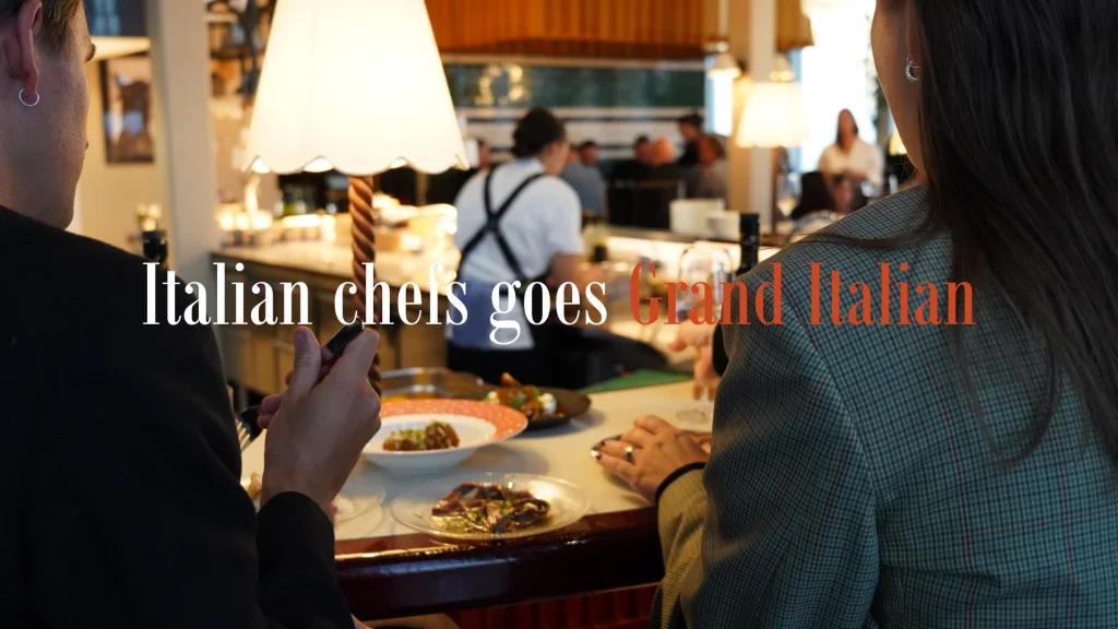 Italian chefs goes Grand Italian